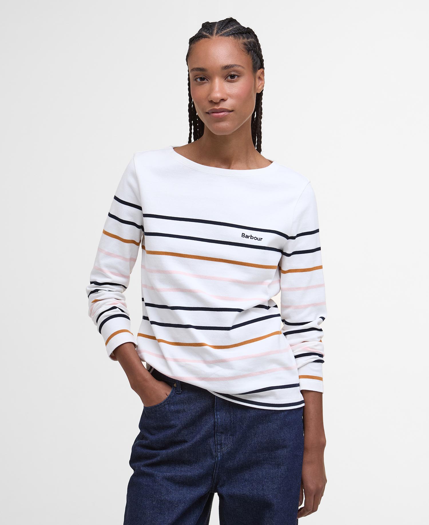 Hawkins Striped Long-Sleeved T-Shirt image number 0