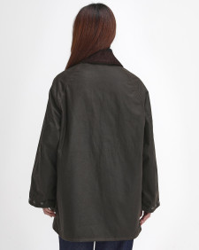 Women's Spey Waxed Jacket Olive-Classic