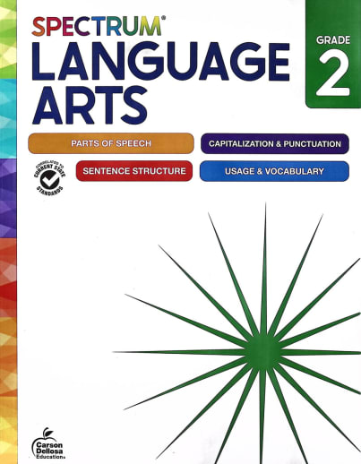 Spectrum Language Arts Workbook Grade 2 (2024 Edition)