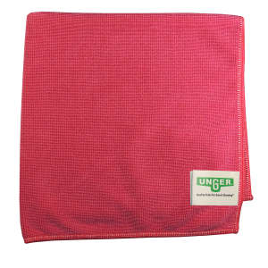 Unger, MicroWipe™ 4000 Heavy Duty, 15"x16", Microfiber, Red Cloth
