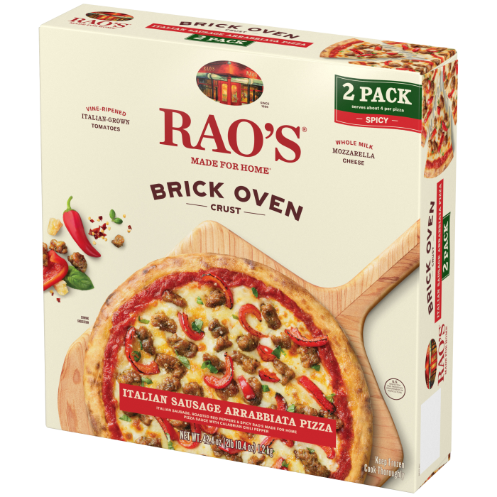 Italian Sausage Arrabbiata Frozen Pizza, 21.2 oz - Right angle Image