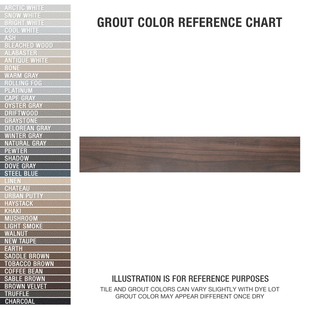 Mt Royale Walnut 6 in. x 35-1/2 in. Porcelain Floor and Wall Tile