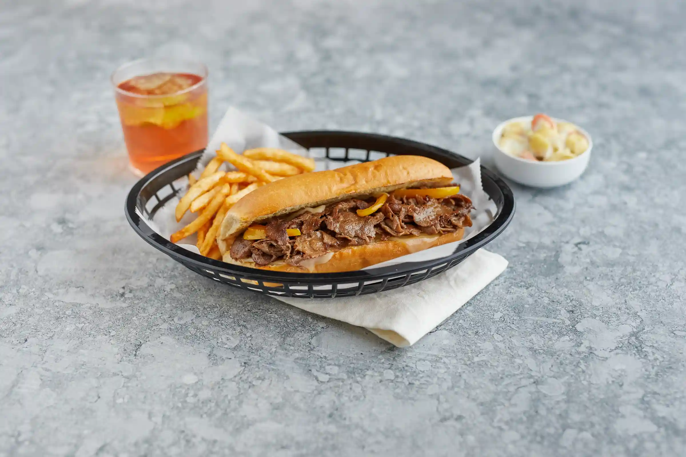 Philly Freedom® Gold Traditional Beef Flat Steak Slices, Marinated with Food Starch, 4 oz_image_1
