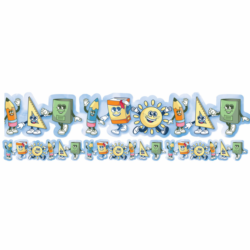 Characters Extra Wide Deco Trim, 37 Feet
