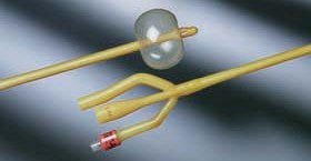 Lubri-Sil® Foley Catheter, 24 Fr., Medium, 5 cc, Three Way