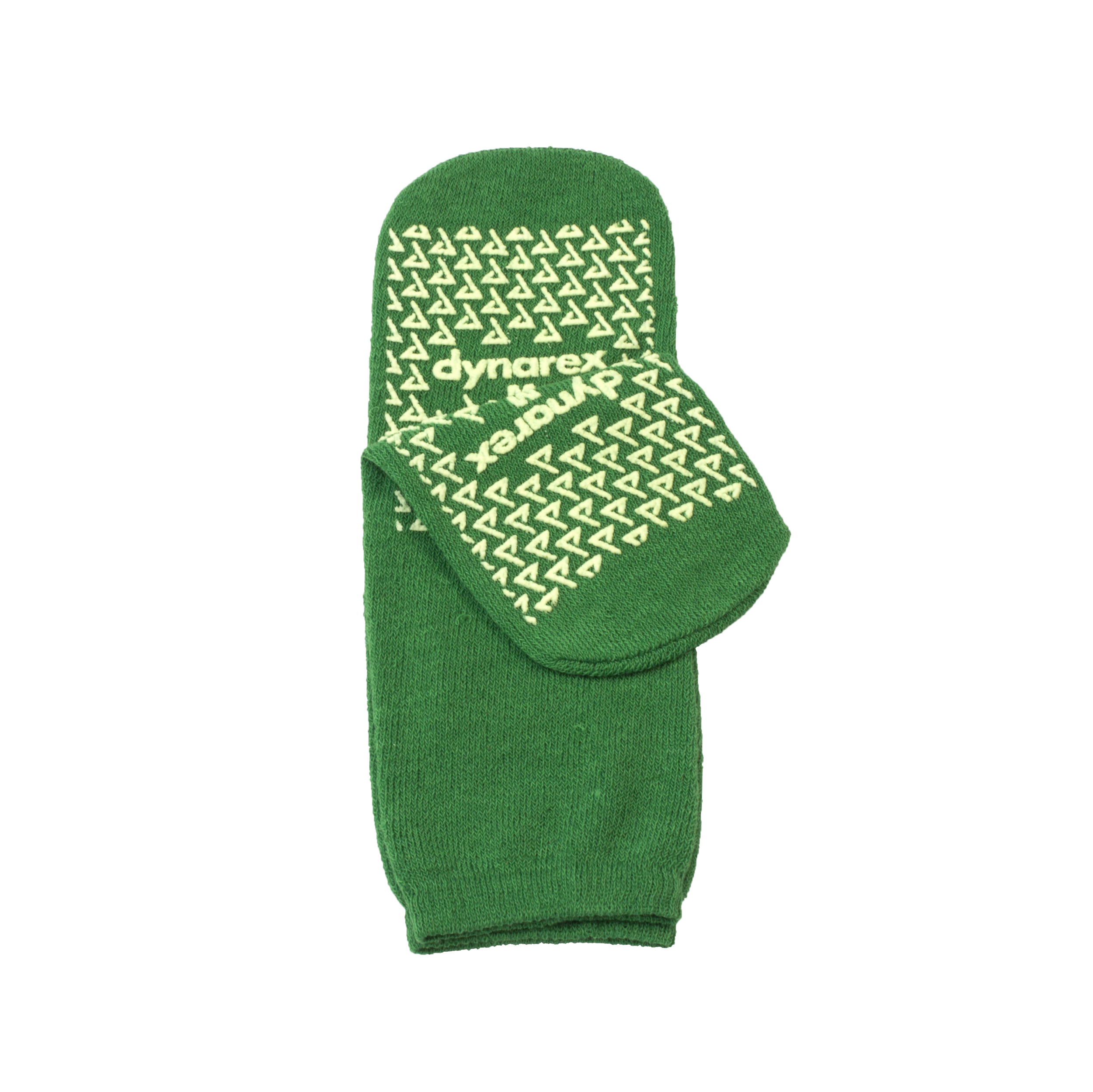 Double-Sided Slipper Socks - Med., Green