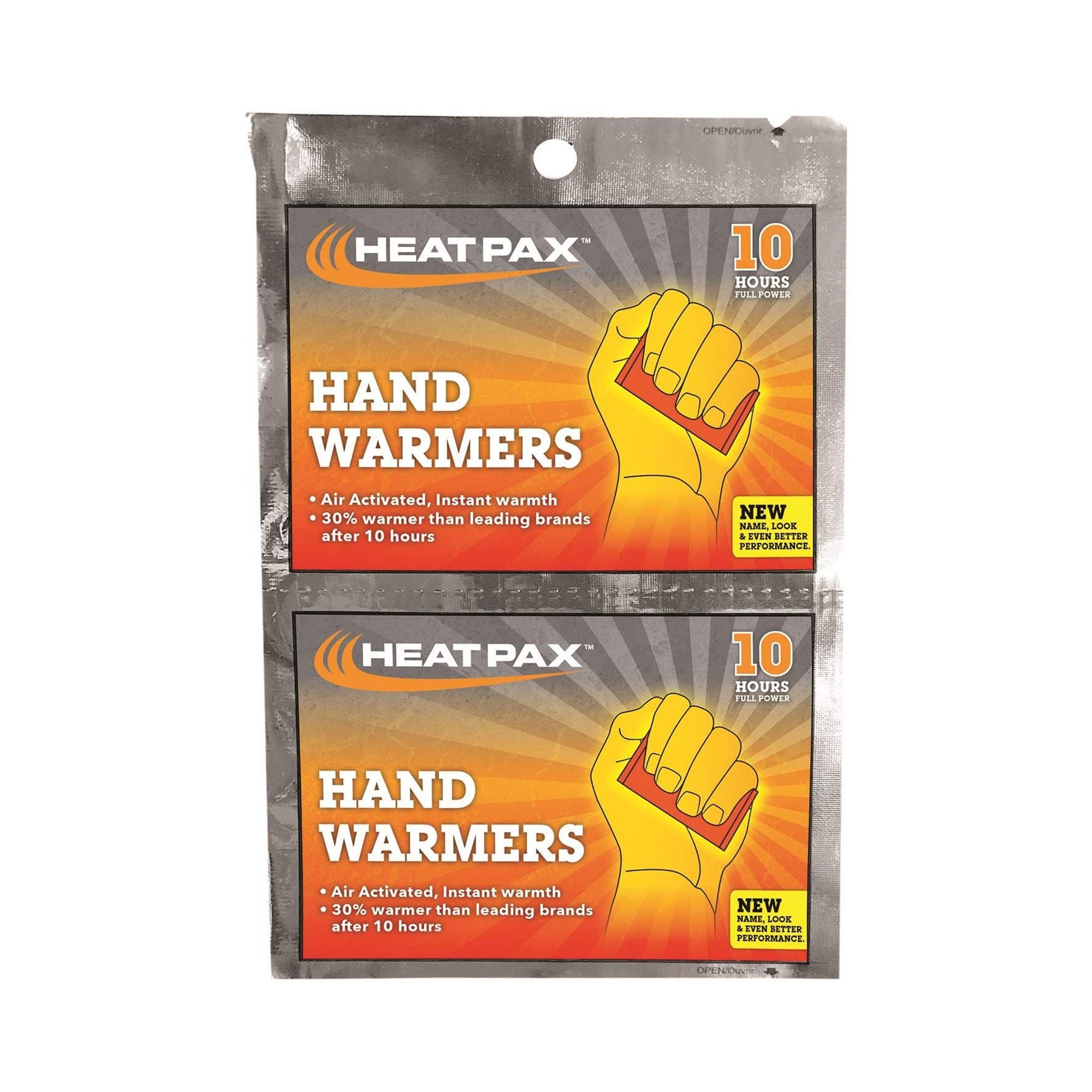 Heat Pax® Hand Warmers, Air Activated, Warmth for 10 Hours