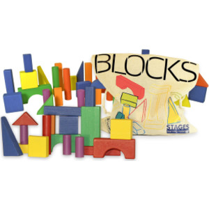 Sensory Builder Blocks, Set of 50