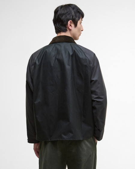 Patchwork Transport Waxed Jacket