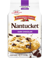 (7.2 ounces) Pepperidge Farm® Nantucket™ Crispy Dark Chocolate Chunk Cookies(8 cookies)