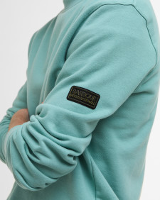 Outline Badge Sweatshirt Granite Green
