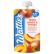 Wattie's® Apple Peach & Mango 120g 4-6+ months
