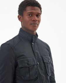Corbridge Waxed Jacket Navy-Classic