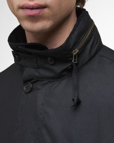 Editor Waxed Jacket Black