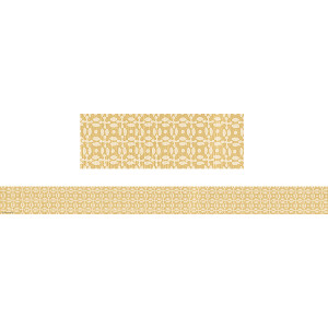 Classroom Cottage Buttercup Straight Border Trim, 35 Feet