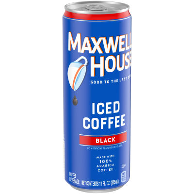 Maxwell House Black Iced Coffee, 11 oz Can