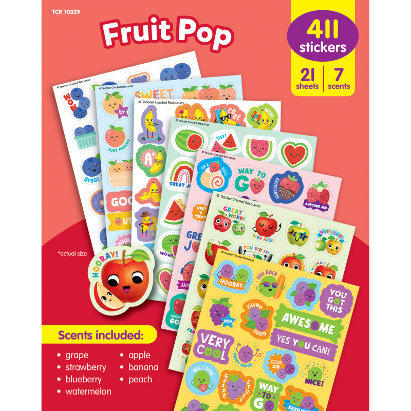 Fruit Pop Smelly Stickers Variety Pack
