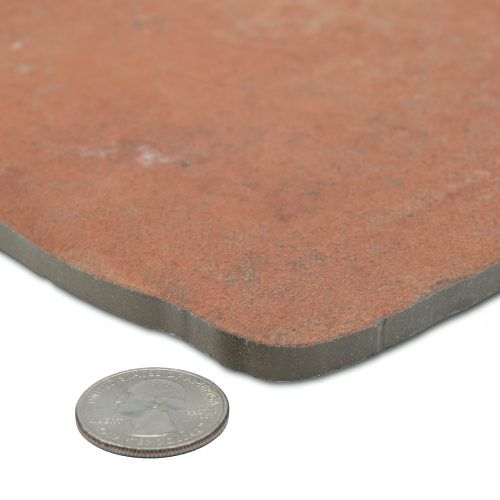 Benisa Marelle Cotto with Teja Taco 11-7/8 in. x 17-3/4 in. Porcelain Floor and Wall Tile