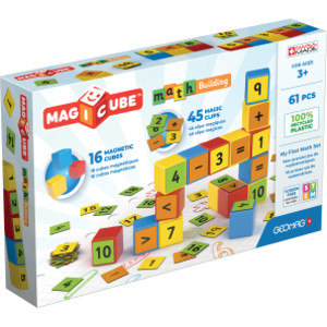 Juego de construcción de matemáticas Magicube™, reciclado, 61 piezas
