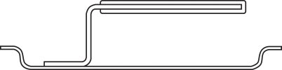 8 5/16-inch Wear-Ever® flat aluminum cover with dipped handle