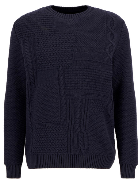 Casey Cable-Knit Crew Neck Jumper Casey Cable-Knit Crew Neck Jumper