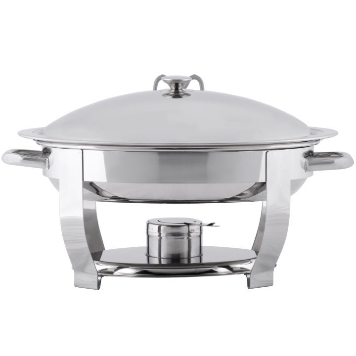 6-quart Orion® oval chafer with liftoff cover