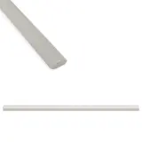 Jolly Accessories Polished Gray 1/2×12 Jolly Polished