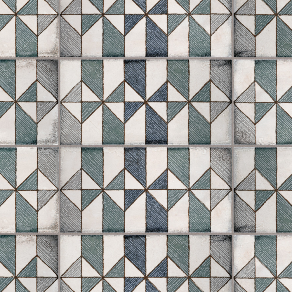 Essenza Valentina 5-7/8 in. x 11-7/8 in. Ceramic Wall Tile