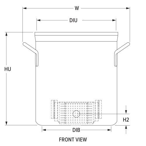 Engineering front view