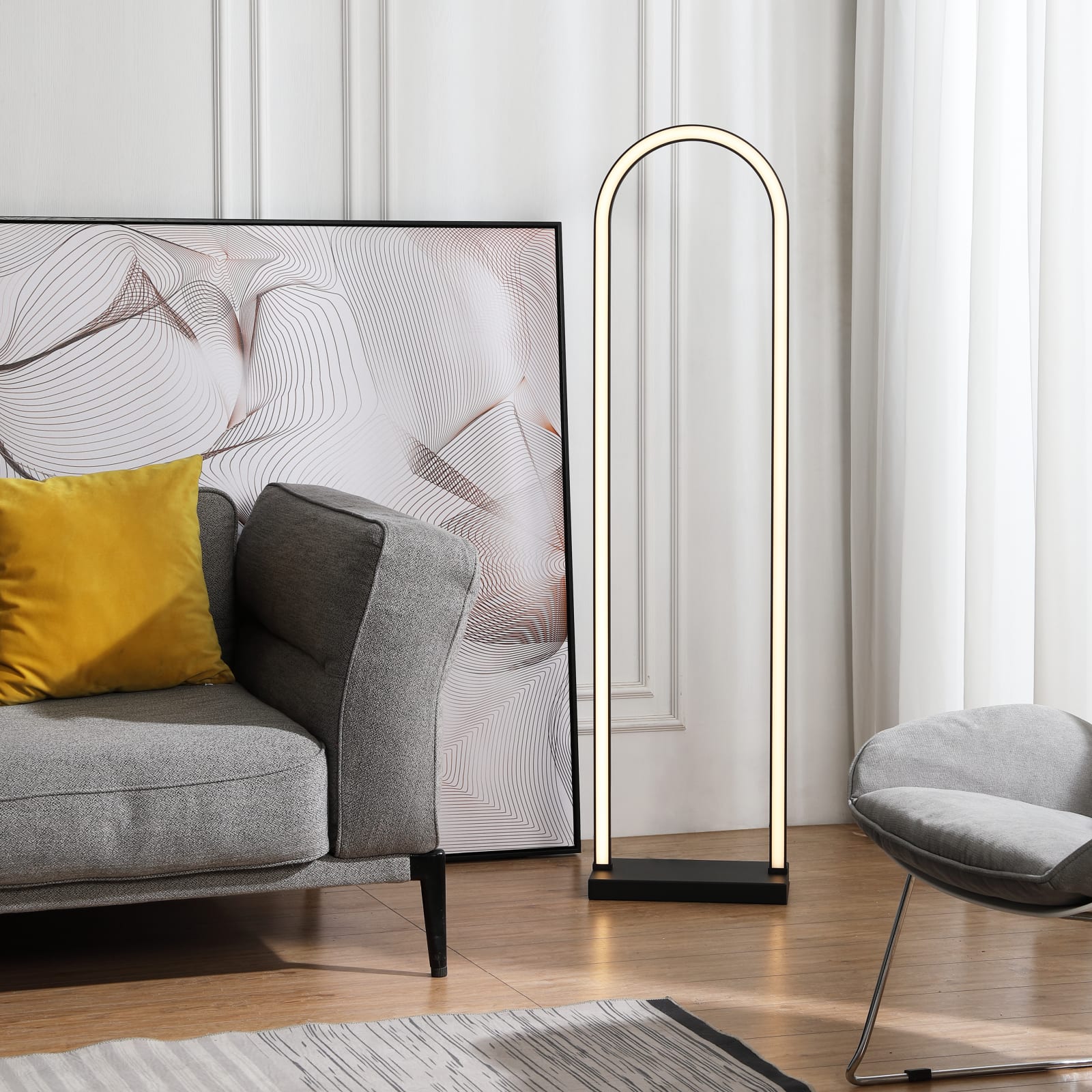 Keshet Floor Lamp — installation 3