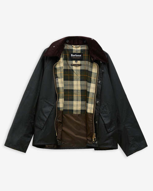 Wachsjacke Modified Transport Sage