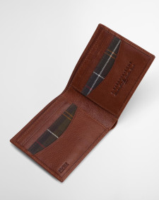 Lunan Leather Bifold Wallet Classic Brown