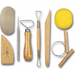 Pottery Sculpting Tools Set, Set of 8