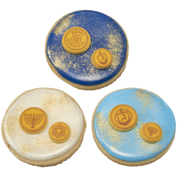 Hanukkah Gelt - Red 3 Free Dec-Ons® Decorations