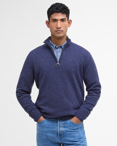 Felpa con mezza zip Essential Tisbury