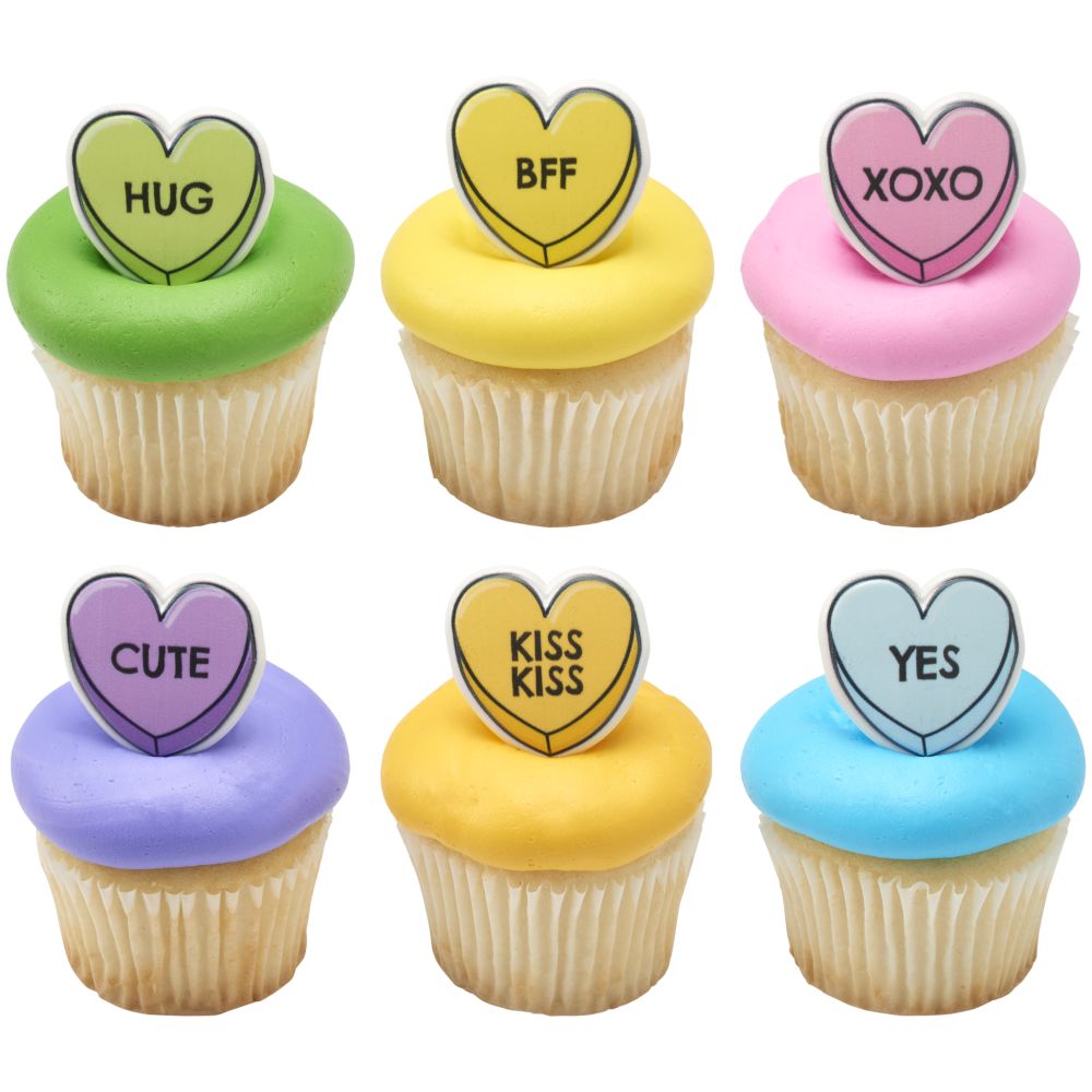 Image Cake Candy Hearts