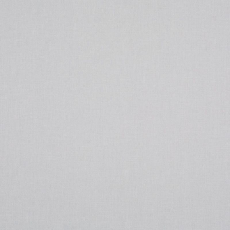 Light-gray textured fabric curtain (or roller blind), fully drawn and smooth, diffusing soft ambient light across a minimal, evenly lit interior with no visible window or furnishings.