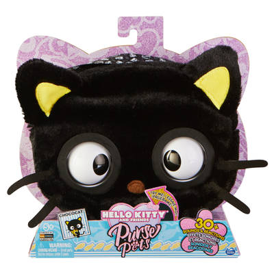 Purse Pets, Sanrio Hello Kitty and Friends, Chococat Interactive Pet Toy and Handbag with over 30 Sounds and Reactions, Kids Toys for Girls