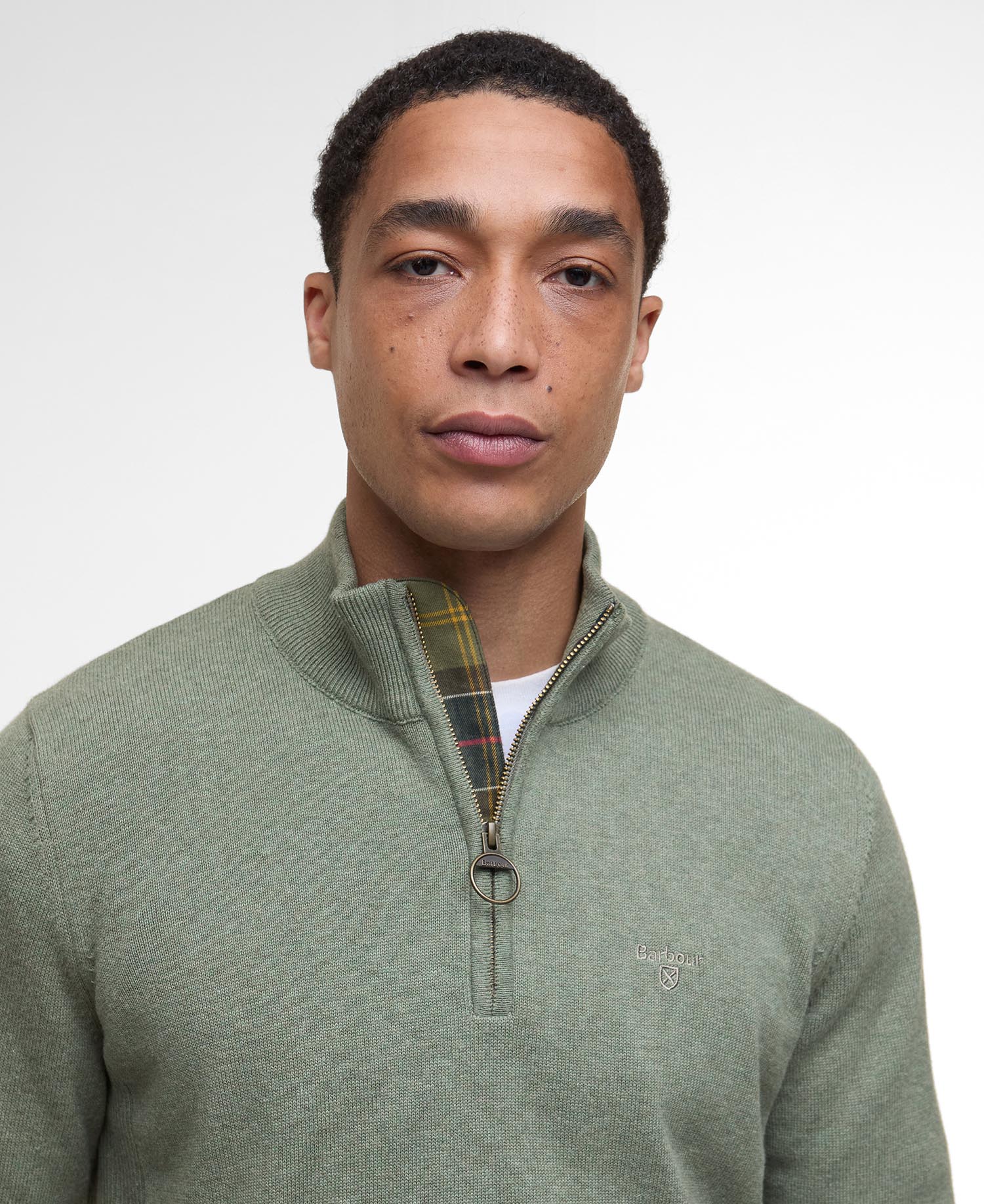 Cotton Half-Zip Jumper image number 3