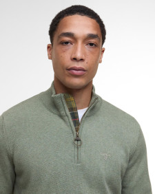 Cotton Half-Zip Jumper 