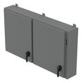 Low-Profile One- to Five-Door Disconnect Enclosure Type 12 42.00x54.50x8.00