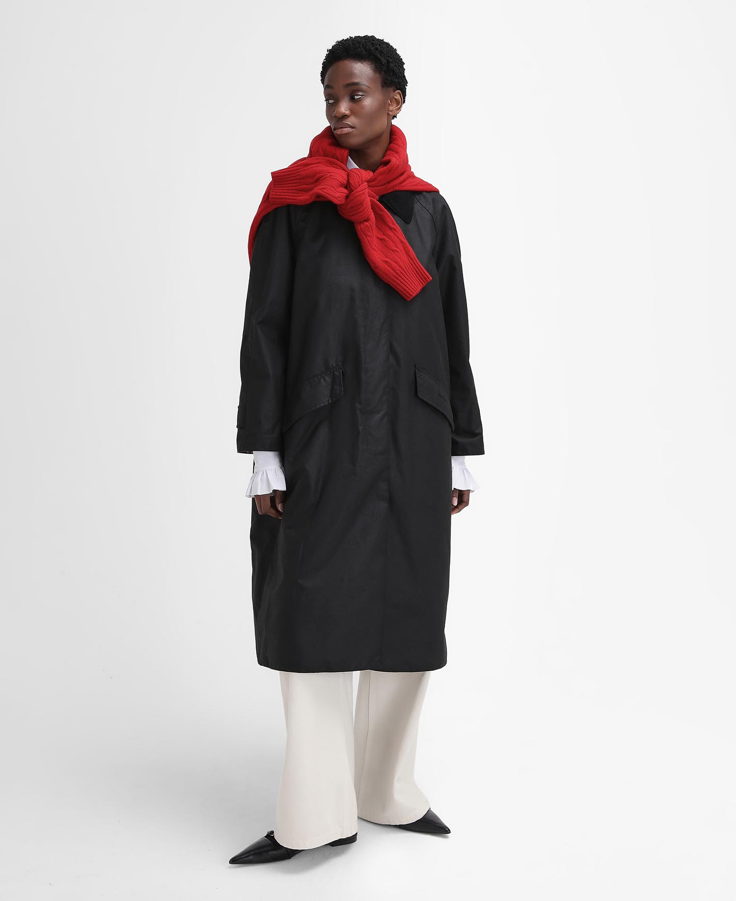 Barbour The Edit by Alexa Dorothy Waxed Jacket image number 0