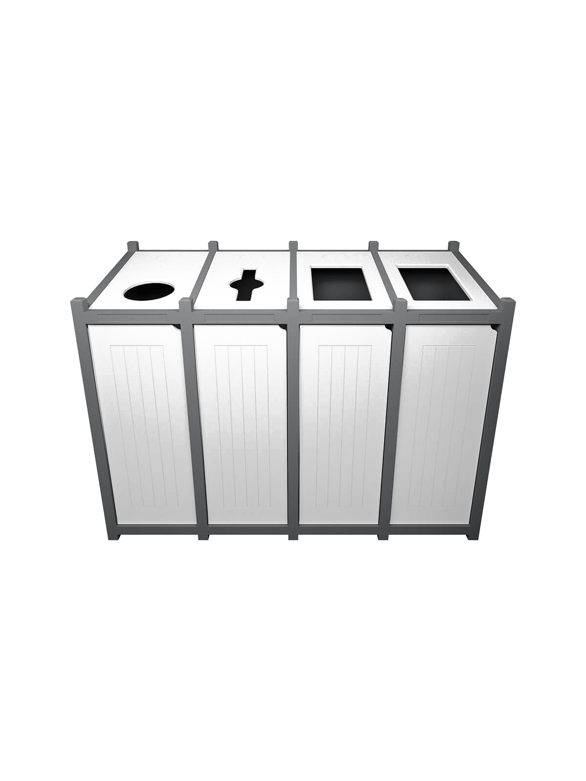 VENTURE – Quad – Unit – Circle-Mixed-Full-Full – Grey-White