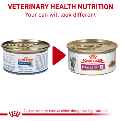 Royal Canin Veterinary Diet Feline Renal Support T Thin Slices in Gravy Canned Cat Food
