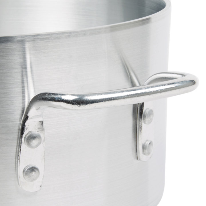 10-quart Arkadia™ aluminum sauce pot in natural finish