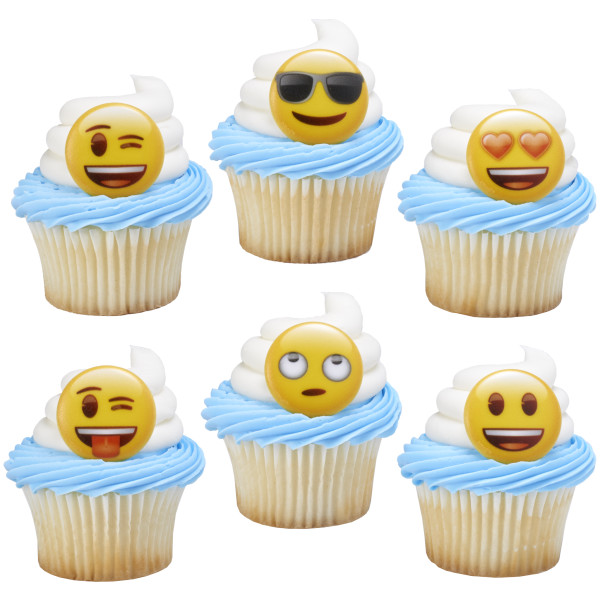 emoji™ Mood Assortment Cupcake Rings