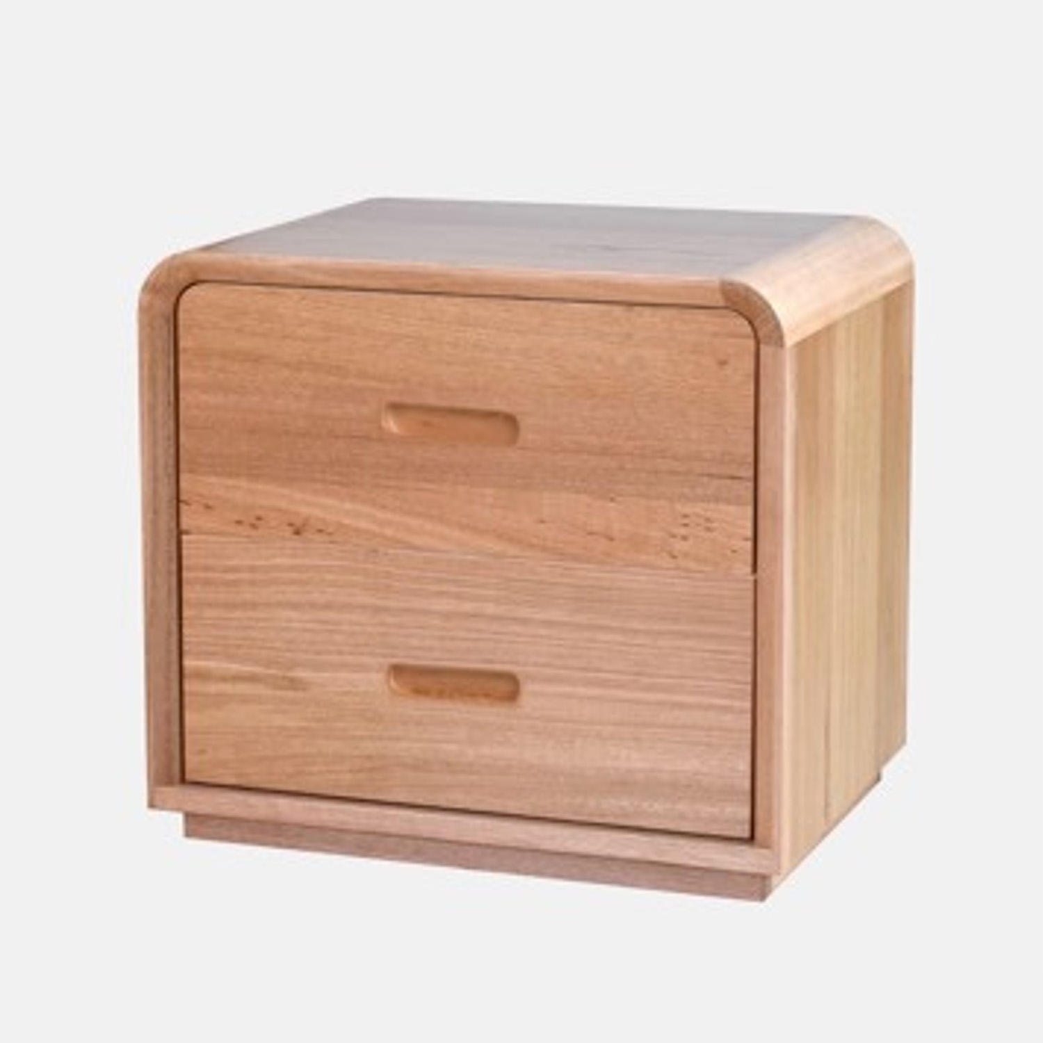 Product image of the  Valentine Bedside Table (2 Drawer), Natural from Forty Winks