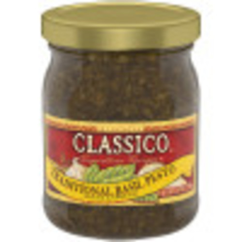 Classico Signature Recipes Traditional Basil Pesto Sauce & Spread, 8.1 oz Jar