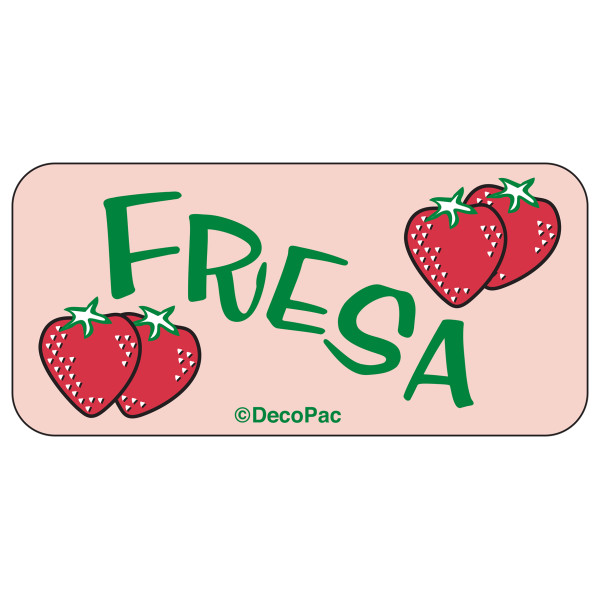 Fresa Label PhotoCake® Edible Image® Merchandising Label