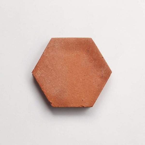 le sol: petit | hex | unfinished | terracotta | sample 